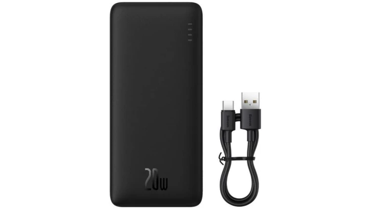Powerbank Baseus Airpow P10022804113-00 20000mAh 20W PD QC 20W USB-A USB-C + kabel