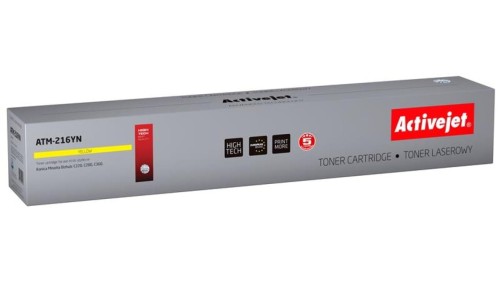 Toner Activejet ATM-216YN (zamiennik Konica Minolta TN216Y Supreme 26000 stron żółty)
