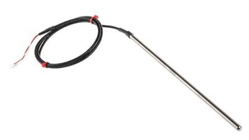 Termopara typ PT 100, -50C do +250C 250mm kabel 1m, Stal nierdzewna