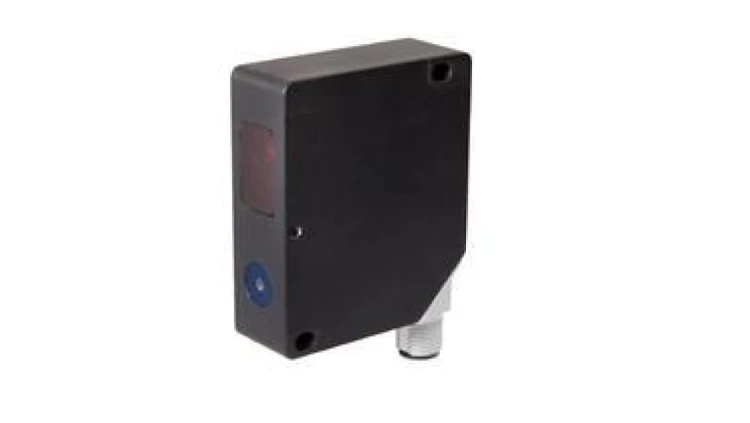 Czujnik laserowy przycisk, 68x78x21mm, 22-26VDC, 0-10V/4-20mA, wtyk M12, obrotowy 8-PIN, IP67 / IP54 PT643024