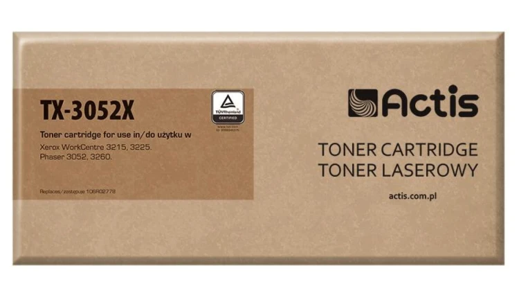 Toner ACTIS TX-3052X (zamiennik Xerox 106R02778 Standard 3000 stron czarny)