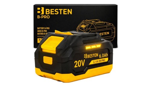 Akumulator Bateria BESTEN B-PRO System Litowo Jonowy 20 V 6.0 Ah Li-Ion
