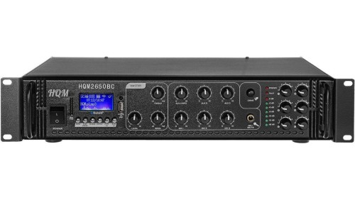 Wzmacniacz PA HQM2650BC RADIO FM/MP3/BT 650W