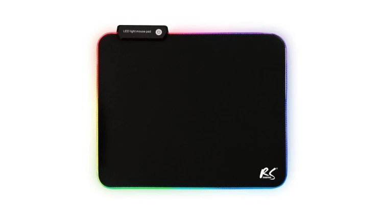 Gamingowa podkładka pod mysz z podświetleniem LED RGB NanoRS, 300x250x4mm, RS704