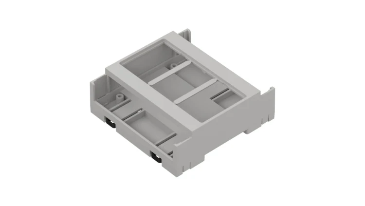 ZD3005J ABS V0 - Obudowa modułowa na szynę ZD3005 jasna ABS V0