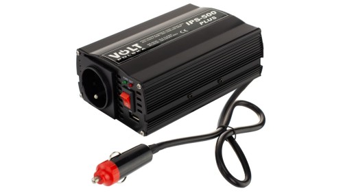 Przetwornica napięcia 12V / 230V 350/500W PLUS VOLT
