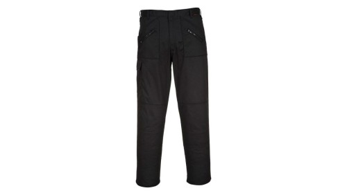 SPODNIE OCHRONNE DO PASA, CZARNE, BOJÓWKI S887BKS SHORT 36
