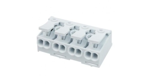 Kostka Elektryczna z Dźwignią Szybkozłączka 4x0.75-2.5mm2 450V VDE DGN 3770