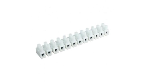 Listwa zaciskowa 4mm2 kostka elektryczna 12-torowa z osłoną kabla VDE/UL DGN 3640