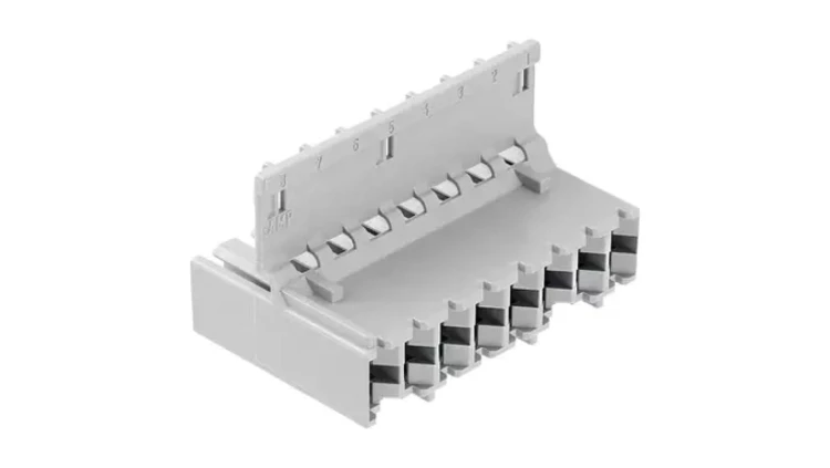Złącze przewód-płytka AMP Standard Timer wtyk żeńskie 8-PIN 3-928343-8