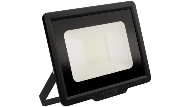 Naświetlacz LED 30W 2400lm 6000K IP65 Czarny LED2B KOBI MH