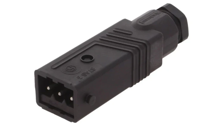 Złącze prostokątne ST wtyk męskie PIN: 3 cynowany IP54 932143100