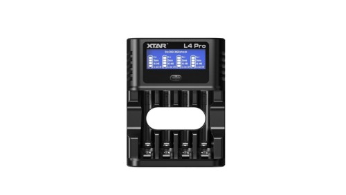 Ładowarka do akumulatorów R03 / AAA oraz R6 / AA Li-ion 1,5V / NiMH Xtar L4 PRO