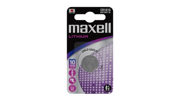 1 x bateria litowa Maxell CR1616