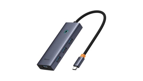 Adapter hub USB-C 6w1 Baseus B00052807813-01 4x USB 3.0 + HDMI + USB-C PD