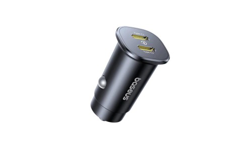 Baseus C00072300123-01 30W szybka ładowarka samochodowa 2x USB-C