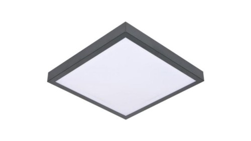 Plafon Vital kwadrat 2*E27 antracyt RAL 7016