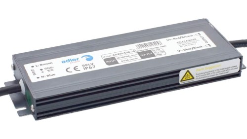 Zasilacz LED 12V 100W 8,3A IP67 hermetyczny metalowa obudowa ADWS-100-12 ADLER