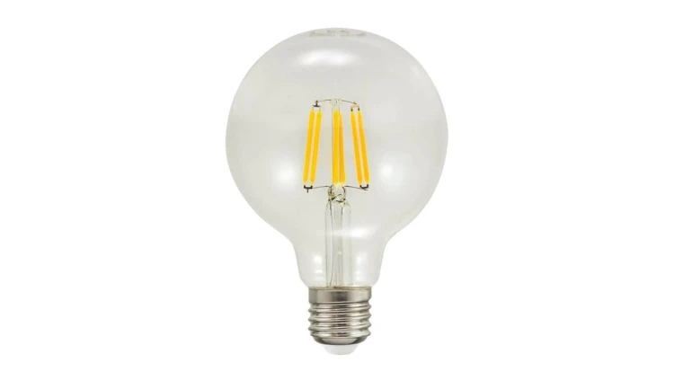Żarówka LED E27 G95 7,5W = 75W 1055lm 3000K Ciepła 360 Filament GOLDLUX