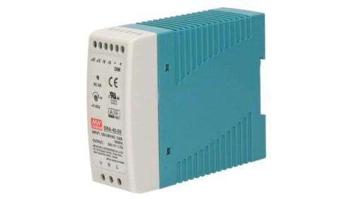 Zasilacz impulsowy, na szynę DIN, 40,8W, 24VDC, 1,7A, 90÷264VAC DRA-40-24