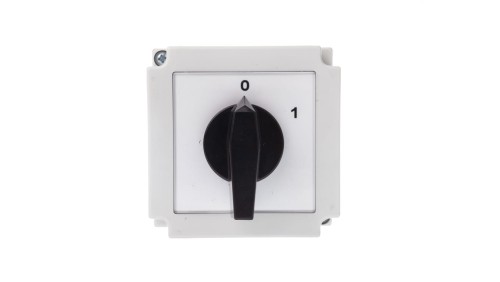Łącznik krzywkowy 0-1 2P 16A w obudowie 4G16-91-PK R114 63-840395-021