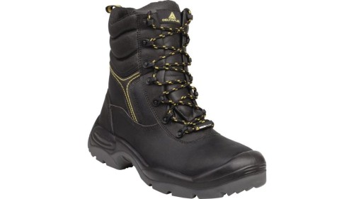 Buty robocze ze skórzany krupon barwiony gładki amagnetyczne S3 SRC kolor czarny rozmiar 44 CALYPS3NO44