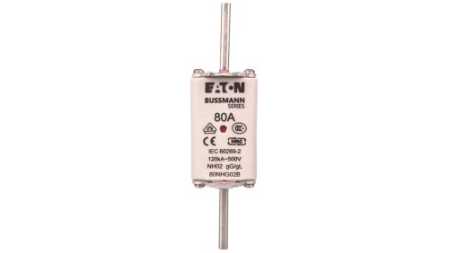 Wkładka bezpiecznikowa NH2 80A gL/gG 500V 80NHG02B