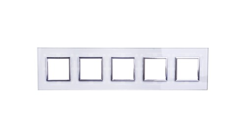DANTE Ramka pięciokrotna szkło CREATIVE GLASS 4500185