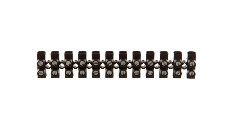 Złączka zaciskowa 12-torowa 6mm2 450V 41A bezhalogenowa czarna 74 CE SW/EKL 1 S 2056232 /10szt./