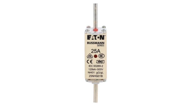 Wkładka bezpiecznikowa NH1 25A gL/gG 500V 25NHG01B