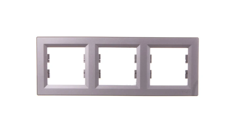 ASFORA Ramka 3-krotna pozioma stal EPH5800362