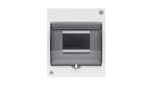 Rozdzielnica modułowa 1x5 natynkowa IP30 MINI S-5 z pokrywą dymną 2305-01