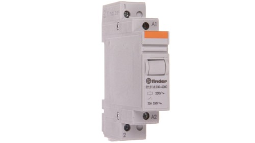 Przekaźnik modułowy mocy 1Z 20A 230V AC, styk AgSnO2 22.21.8.230.4000