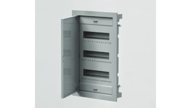 Rozdzielnica modułowa 3x12 podtynkowa RO-3 z metalowymi drzwiami IP40 (z N+PE) C.1536