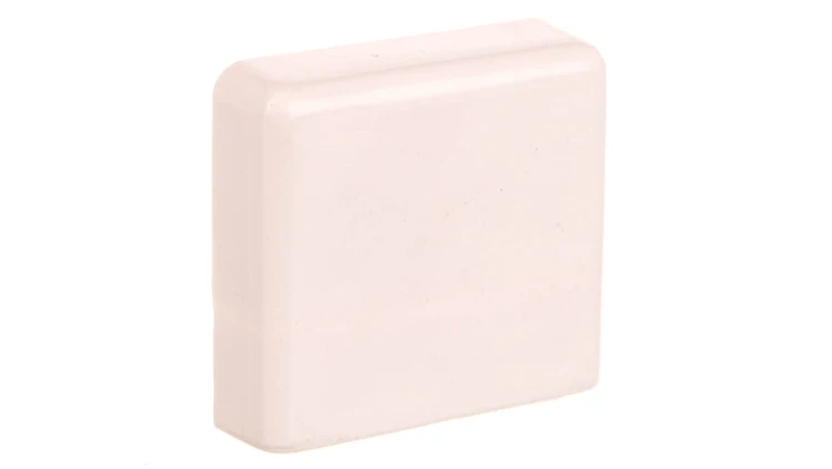 Ultra Łącznik zakończeniowy 25x16/25x25mm biały RAL 9010 ETK25361