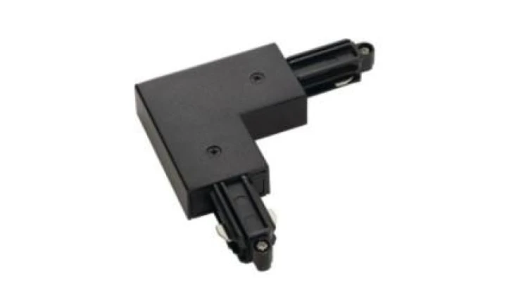 Konektor 90 stopni do LUXSYSTEM-1F black CreeLamp czarny oświetlenie szynowe