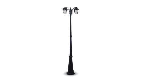 Lampa Ogrodowa VT-739 POLE LAMP-BLACK-2 7062