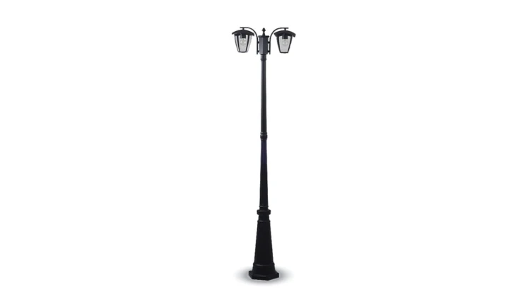 Lampa Ogrodowa VT-739 POLE LAMP-BLACK-2 7062
