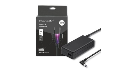 Qoltec Zasilacz sieciowy do monitora LG 25W 19V 1.3A 6.5*4.4 + kabel zasilajacy