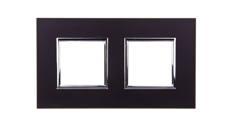DANTE Ramka podwójna aluminium anodyzowane ONYX 4590282