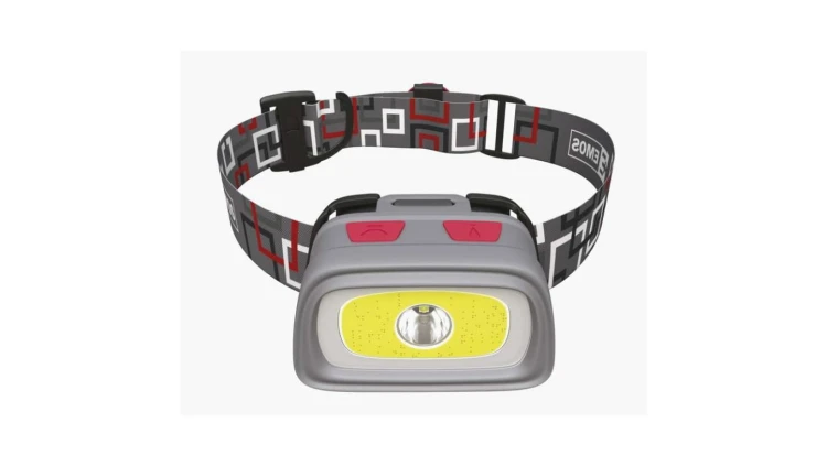 Latarka czołowa LED 330lm COB+CREE 3×AAA P3531