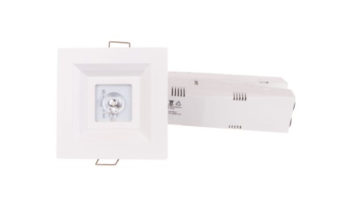 Oprawa awaryjna LOVATO P ECO LED 3W 315lm (opt. otwarta) 1h jednozadaniowa AT biała LVPO/3W/E/1/SE/AT/WH