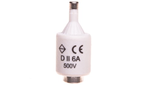 Wkładka bezpiecznikowa BiWts 6A DII gF 500V LE27F06