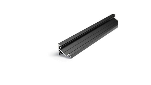Profil led Corner14 2m czarny kątowy narożny szeroki a4020021