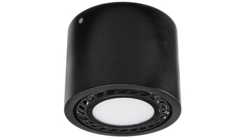 Oprawa sufitowa OVAL-MINI AR111 czarna black natynkowa