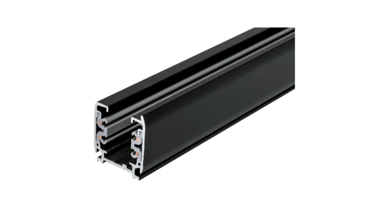 Szyna do LUXsystem-3F CreeLamp 2m black czarna aluminium oświetlenie szynowe
