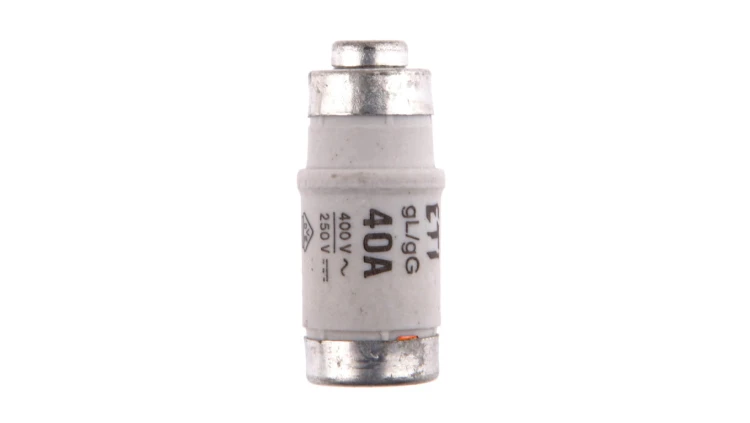Wkładka bezpiecznikowa D02 40A gG 400V AC/250V DC E18 002212007