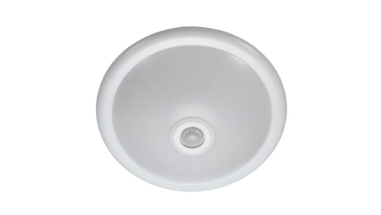 Lampa oprawa plafon z czujnikiem ruchu PIR 2 x E27 CORIDO sufitowa LUX05411