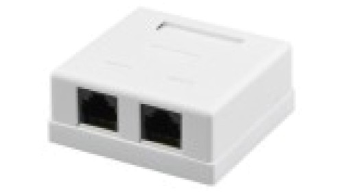 Gniazdo UTP kat. 6 2 x RJ45 kompletne NT CU.GN.00142