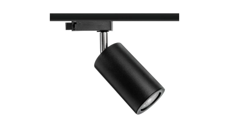 Oprawa na szynę PARMA Gu10 czarna luxsystem-1f Premiumled